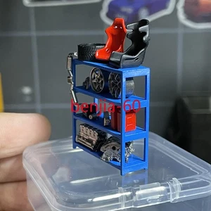 1/64 Diorama Garage Repair Prop Model Maintenance Workshop Scene Model Accessory - Picture 1 of 5