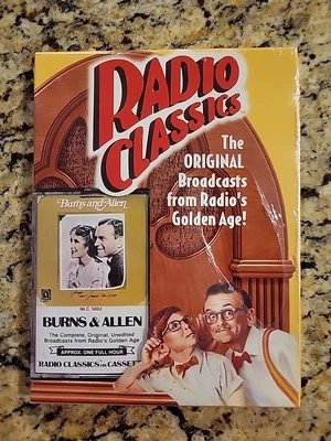 New - Burns & Allen - Radio Classics on Cassette.  The Best Of Old-Time Radio - Image 1 of 2