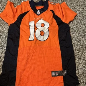 PEYTON MANNING Denver Broncos Nike On-Field Trikot Gr. 44 Orange Gr. XL RAR - Bild 1 von 4