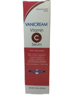 Vanicream Vitamin C Serum With Ceramides For Sensitive Skin 1.2 fl oz New - Image 1 of 4