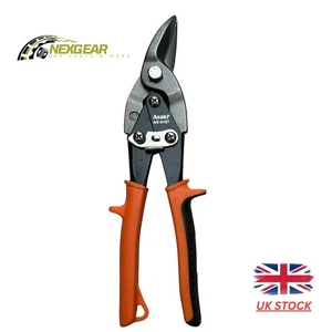 ASAKI AK-0167 LUFTFAHRT BLECHSCHERE BLECHSCHNEIDER SCHNEIDSCHERE LINKSSCHNITT - Bild 1 von 10