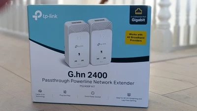 TP-Link PG2400PKIT Wired Passthrough G.hn 2400 Powerline Adapter - Image 1 of 4
