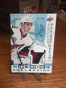 2016-17 UD Premier Dylan Strome RPA/99 2003-04 Tribute #SSR-DS Auto - Picture 1 of 2