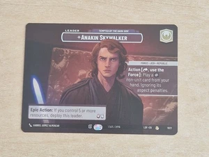 Tarjeta Escaparate Anakin Skywalker LOF 1022 Star Wars Leyendas Ilimitadas de la Fuerza - Imagen 1 de 2