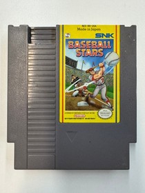 Baseball Stars NES Nintendo 1989 Authentic Cartridge Only