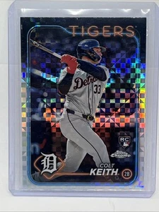 2024 Topps Chrome - Colt Keith RC Logofractor #2 - Bild 1 von 2