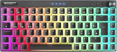 Mars Gaming MKCLOUD teclado mecánico inalámbrico RGB negro AZERTY - Imagen 1 de 4