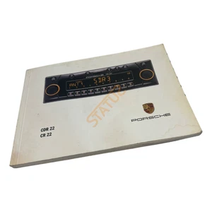 Porsche Boxster 986 CDR 22 CR 22 Handbuch Heft WKD47901899 - Bild 1 von 8