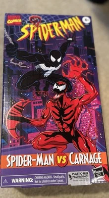 Cómics Hasbro Marvel Legends Spider-Man Symbiote vs Carnage VHS nuevos Foto 1 de 4