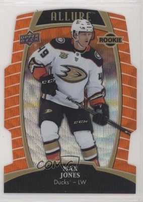2019-20 Upper Deck Allure Rookies Orange Slice /199 Max Jones #72 Rookie RC - Image 1 of 2