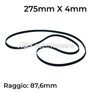 Cinghia per giradischi 275mm x 4mm Raggio: 87,6mm Diametro: 175mm - Picture 1 of 1