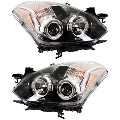 Halogen Headlight Set Left and Right For 10-13 Nissan Altima S Coupe - Imagem 1 de 4