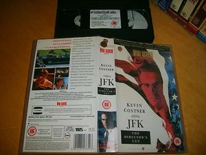 JFK - (Kevin Costner) - 1991 Warner Home Video - Rare VHS Directors Cut Edition! - Picture 1 of 1