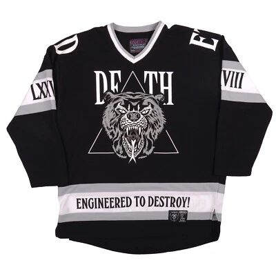 Camiseta deportiva de hockey grande para hombre Mishka Death Adders 1978 Engineered To Destroy MNWKA Foto 1 de 4