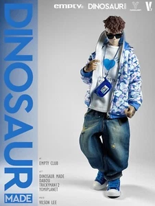 1/6 Blue Trendy Top Male Soldier Clothes  For 12'' Action Figure Model Boy Doll - Picture 1 of 5