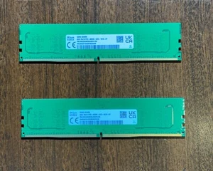Hynix 16GB (2x8Gb) DDR5-4800 UDIMM HMCG66MEBUA081N BA - Imagen 1 de 2
