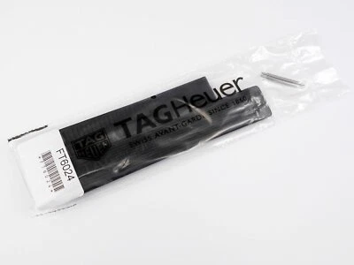 Correa de goma TAG Heuer Formula 1 FT6024 20 mm F1 negra CAU1110 WAU1110 WAH1110 Foto 1 de 2