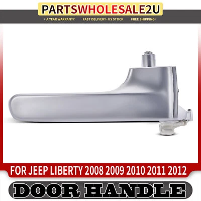 Front / Rear Right Satin Chrome (Silver) Interior Door Handle for Jeep Liberty - Изображение 1 из 4
