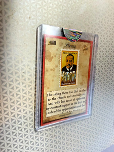 2018 MARTIN LUTHER KING THE BAR PIECES STAMP AND RELIC!  AA40