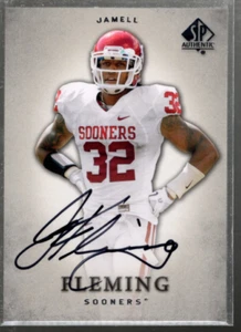 B1151- 2012 SP Authentic Autographs #42 Jamell Fleming Auto SAMPLE PIC - Picture 1 of 2