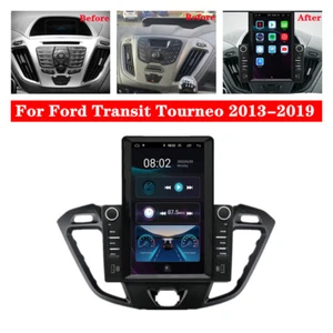 For 2013-19 Ford Transit Custom Android12 Radio Stereo GPS Navigation WIFI 10.1" - Picture 1 of 24