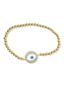 Bibiana - Greek Evil Eye Mati Bracelet - Bild 1 von 4