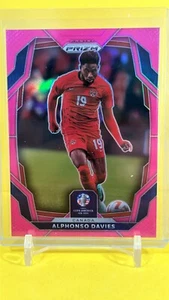 2024 Panini Prizm CONMEBOL Copa America Pink Prizm Alphonso Davies - Picture 1 of 2