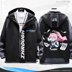 Blue Archive Takanashi Hoshino Anime Jacket Unisex Coat Hoodie Hooded Sweatshirt - Picture 1 of 7