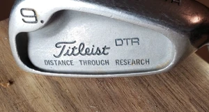 36.75 IN  TITLEIST DTR CAVITY BACK 9 IRON GOLF CLUB EXCELLENT AZ05 - Picture 1 of 4