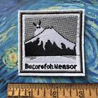 STRANGE DEVIL MOUNTAIN DEMON HORN YETI ? P42 PATCH BADGE SEW ON EMBROIDERY