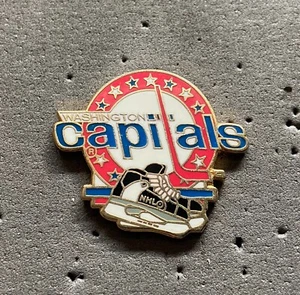 Washington Capitals 2 Skates NHL Hockey Pin - Bild 1 von 1
