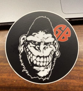 Gorilla Biscuits Sticker 3 inch vinyl matte promo Walter Schreifels - Picture 1 of 1