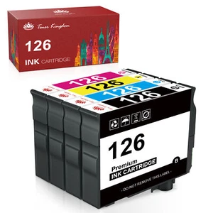 Tinta 1-4 piezas para Epson 126 Workforce 520 635 645 WF-3520 WF-3530 WF-3540 WF-7010 - Imagen 1 de 12