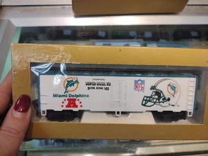 Ho Scale Mantua Miami Dolphins Superbowl VII/VIII Güterwagen - Bild 1 von 1