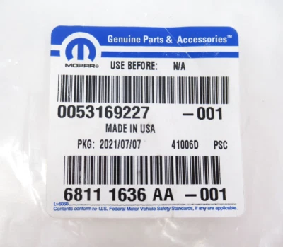 Cubierta de bisel de enganche de remolque genuino OEM Mopar Jeep 68111636AA 11-21 Grand Cherokee Foto 1 de 4