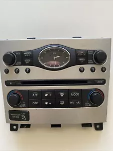 Used A/C Selector Switch fits: 2007 Infiniti g35 w/dual zone control w/ - Foto 1 di 10