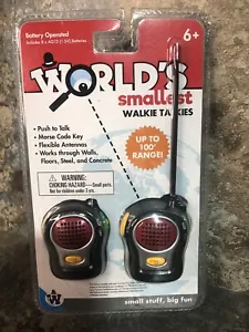 Westminster Worlds kleinste Walkie-Talkies bis 100’ Reichweite Neu - Bild 1 von 2