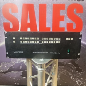 Lightware MX16x16DVI-Plus DVI Matrix Switcher, Used - Picture 1 of 2