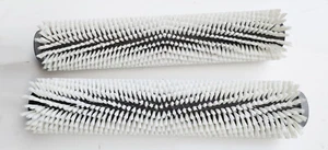 2 Karcher Scrubber Dyer Roller brushes, soft, White, 450 mm (4.762-405.0) - Picture 1 of 3