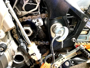 BMW S1000RR 2009-2023 Tie Down EYE BOLT swing arm Contactless Strap Secure TRACK - Picture 1 of 15