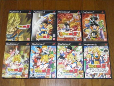 Dragonball Z 1 2 3 Sparking Neo Meteor Infinite World Super Jump Anime PS2  - Image 1 of 3