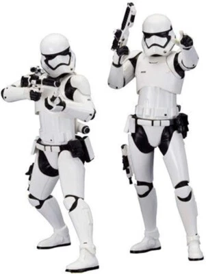Star Wars First Order Stormtrooper The Force Awakens ArtFX+Statue 2-Pack - Image 1 of 2
