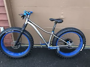 Why Cycles Big Iron Titanium Fat Bike Small - Picture 1 of 13