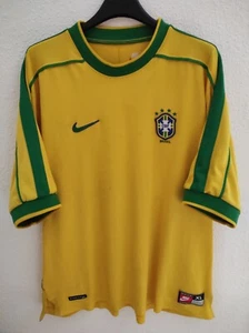 BRAZIL 1998 WC camiseta shirt trikot maillot maglia XL - Picture 1 of 7