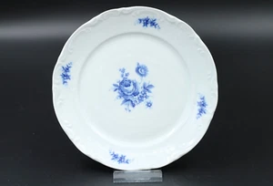 Mitterteich Bavaria blaue Rose Motiv Kuchenteller Teller aus Porzellan Ø 19 cm - Bild 1 von 5