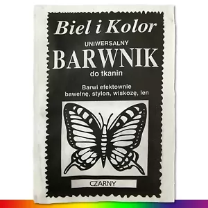 10 g Textilfarbe Schwarz Stofffarbe Batikfarbe Stoff Färben Nachfärben - Bild 1 von 1