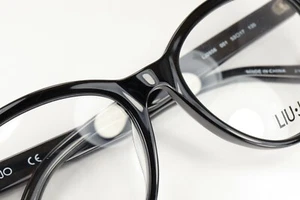 Marchon LIU JO LJ2656 001 in Ebony Black 53-17-135 Eyeglass Frames H26 - Imagen 1 de 11