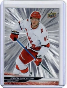 2024-25 Upper Deck Series 2 Jesperi Kotkaniemi Outburst Silver Insert Card - Picture 1 of 2