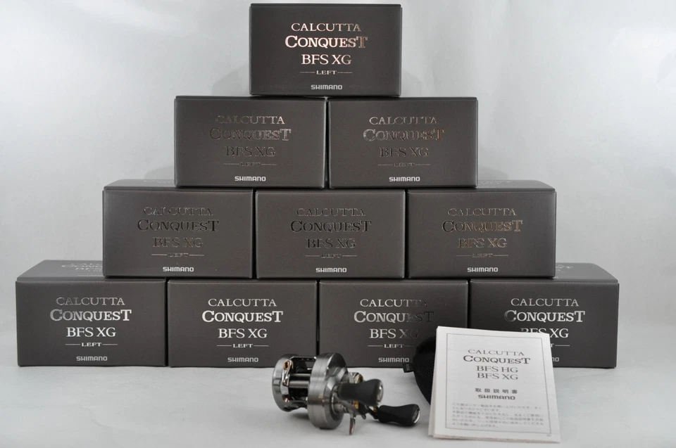 Mulinello da pesca SHIMANO Calcutta Conquest BFS XGL sinistro 045713