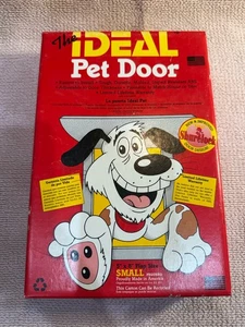 The IDEAL Pet Door Small 5"x 8" Flap Size Doggie Cats NEW in BOX dog cat - Picture 1 of 2